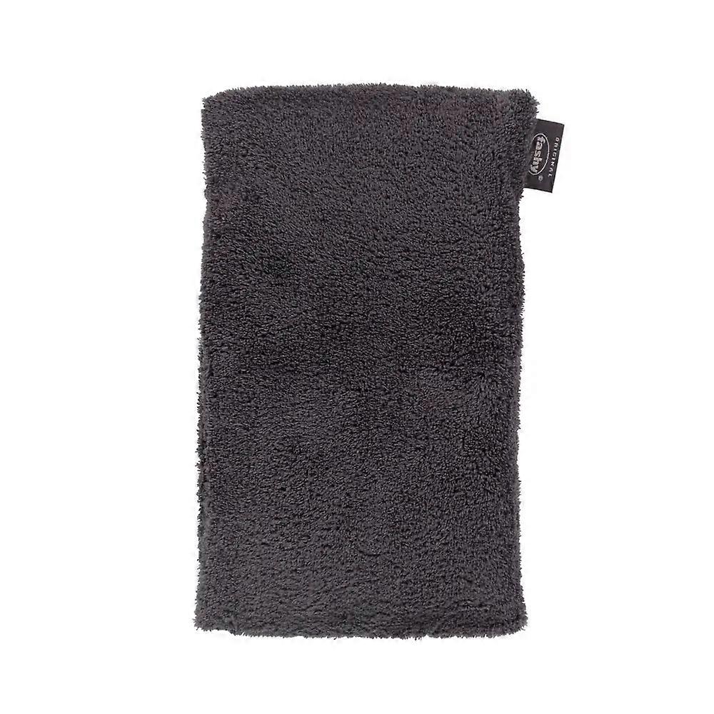 Fashy Rapeseed Heat Pack with Plush Cover - Dark Grey