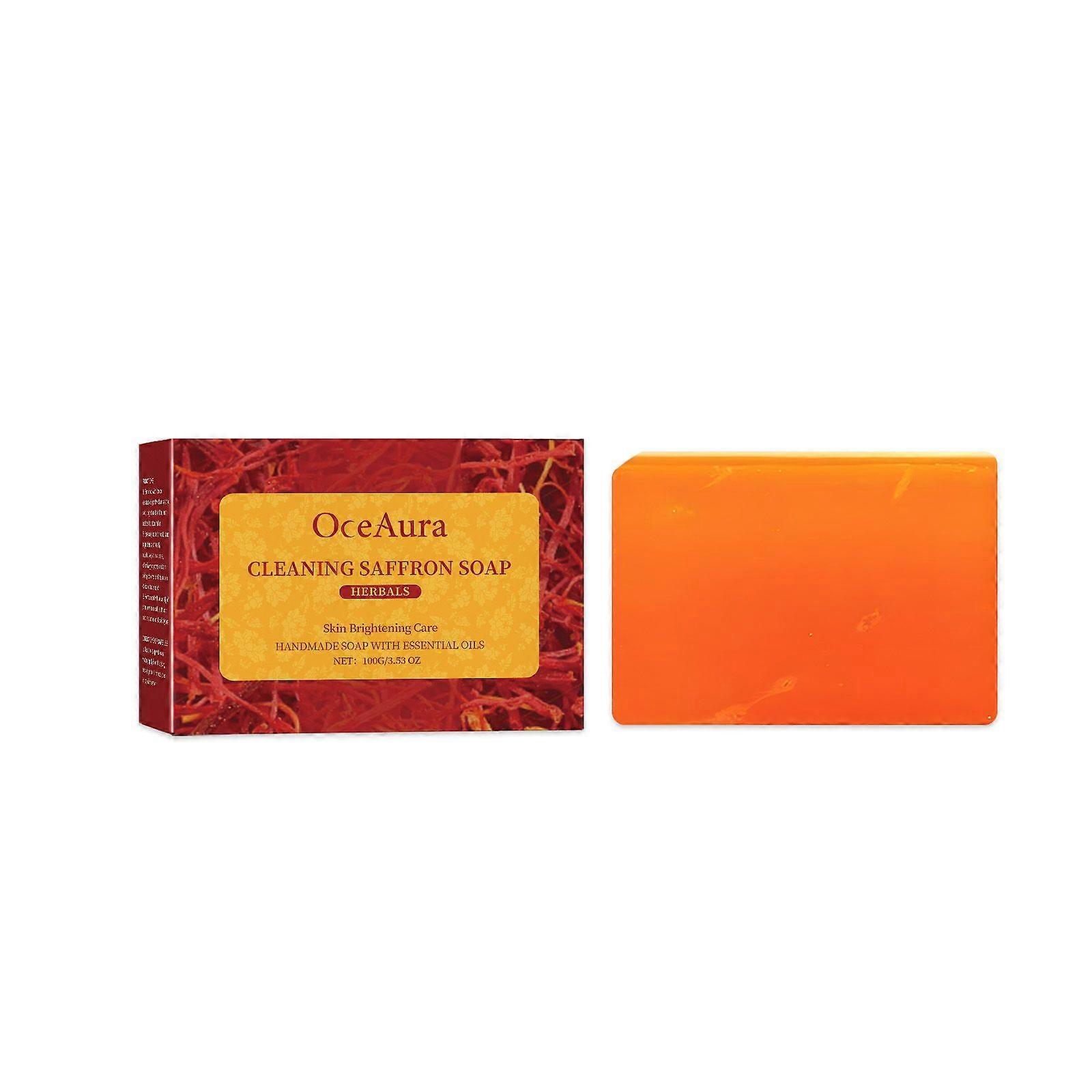 Body Cleansing Bath Soap Contains Saffron Extract