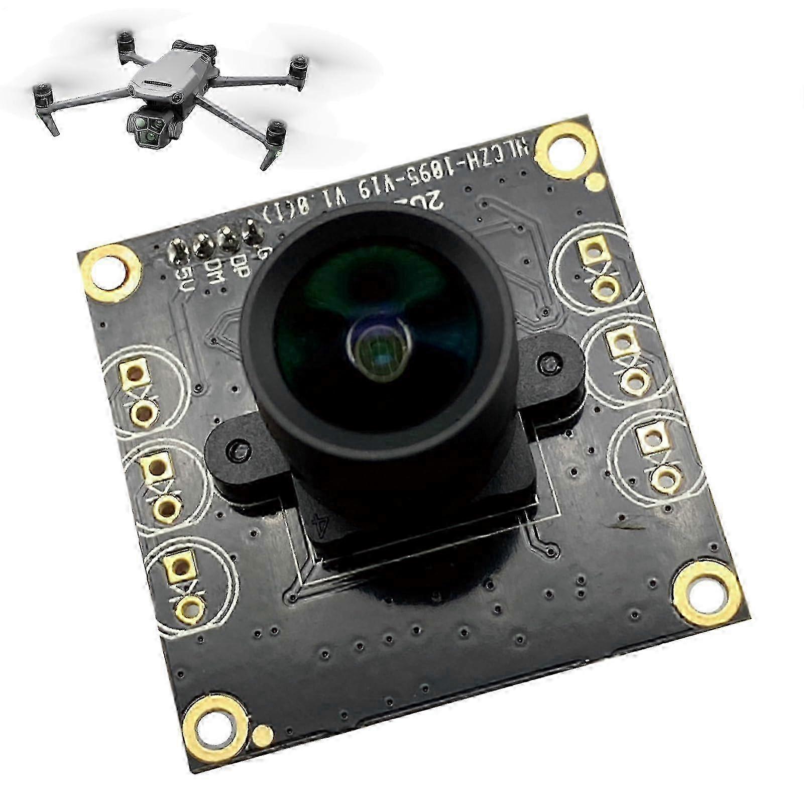 USB Night Vision Webcam - Wide Angle Camera Module for PC | HD Streaming Cam Sensor for Online Classes