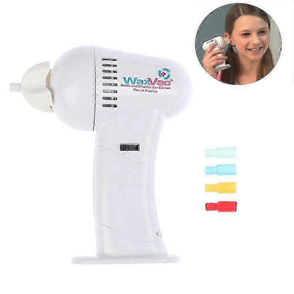 Cordless Vacuum Ear Wax Remover Kit - Safe and Easy Suction System