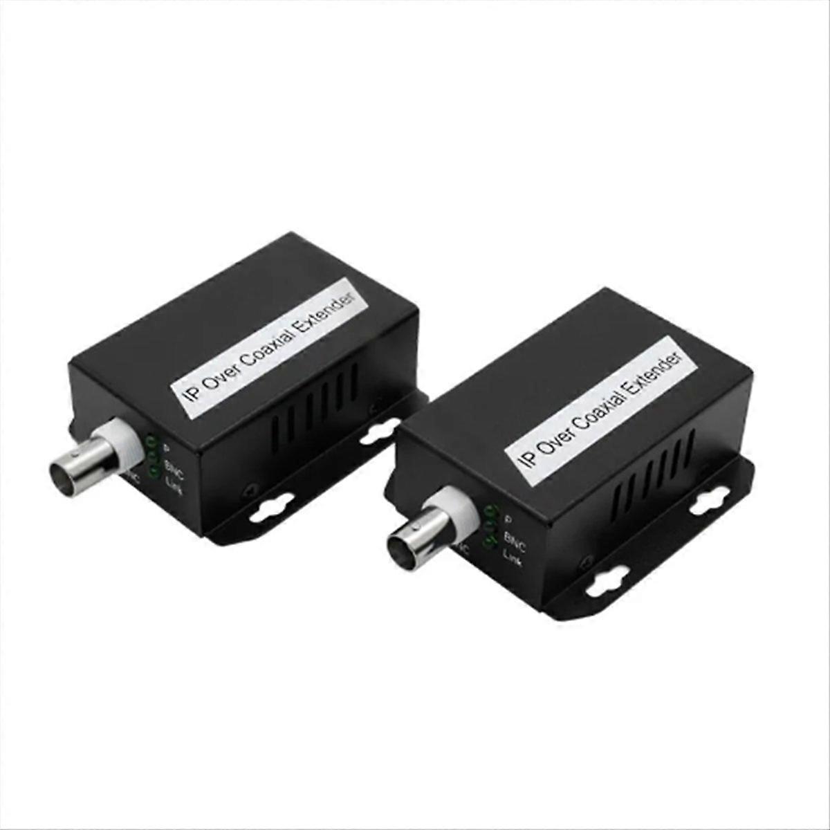 IP Network to Coaxial Extender Transfer From Net Cable for CCTV