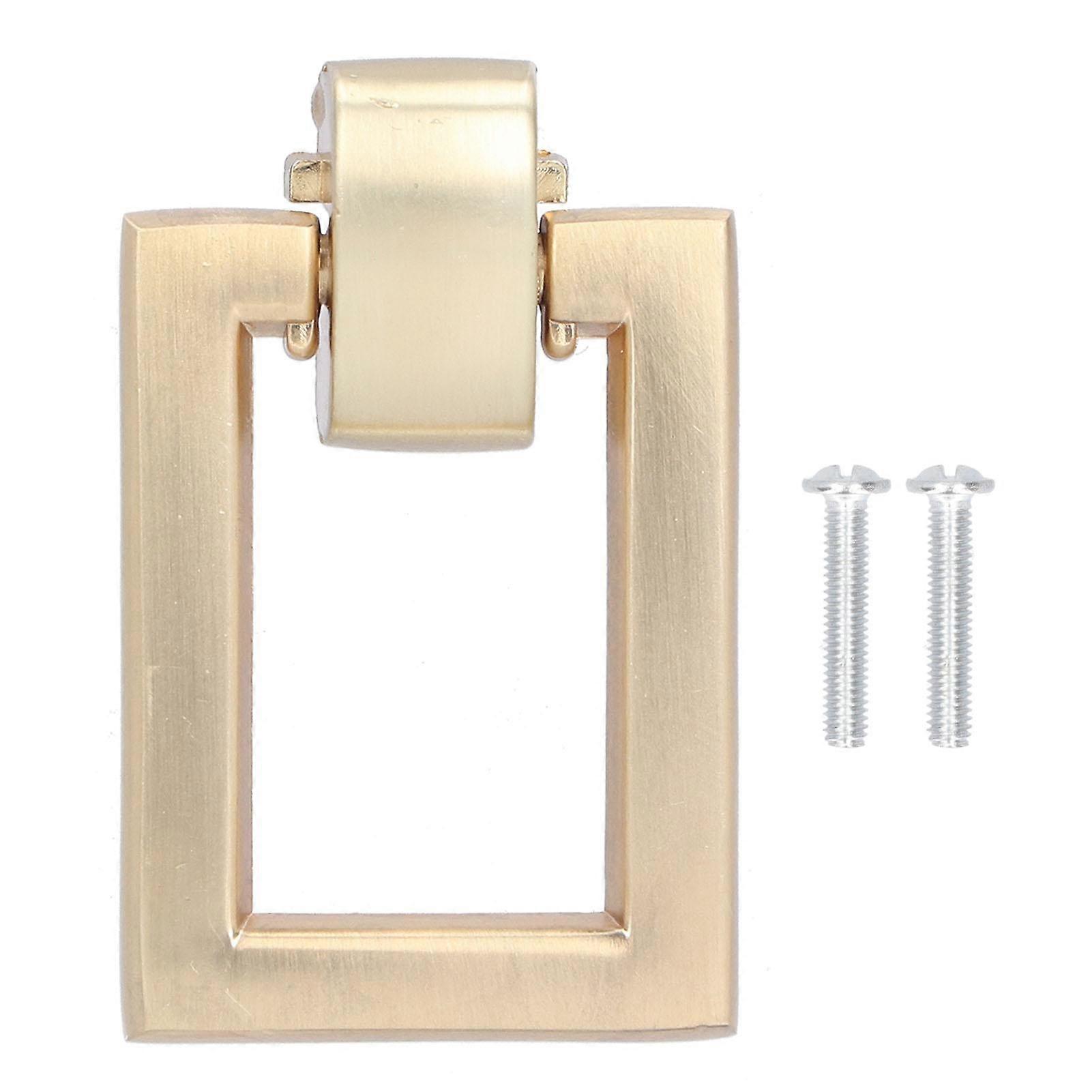 Modern Door Handle Brushed Golden Cabinet Pull Hardware Accessory for Wardrobes Drawer