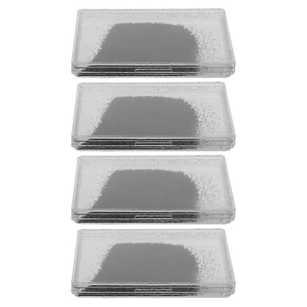 Magnetic Iron Powder for Learning Science Experiments 4Pcs Educational Set