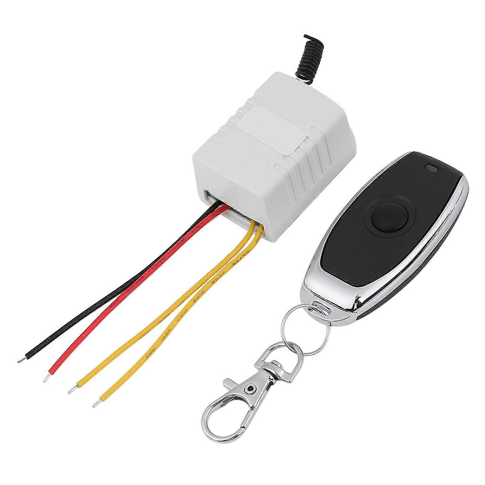 Smart Wireless Relay Remote Control Switch for DC Motors 4V12V with Key Transmitter Receiver