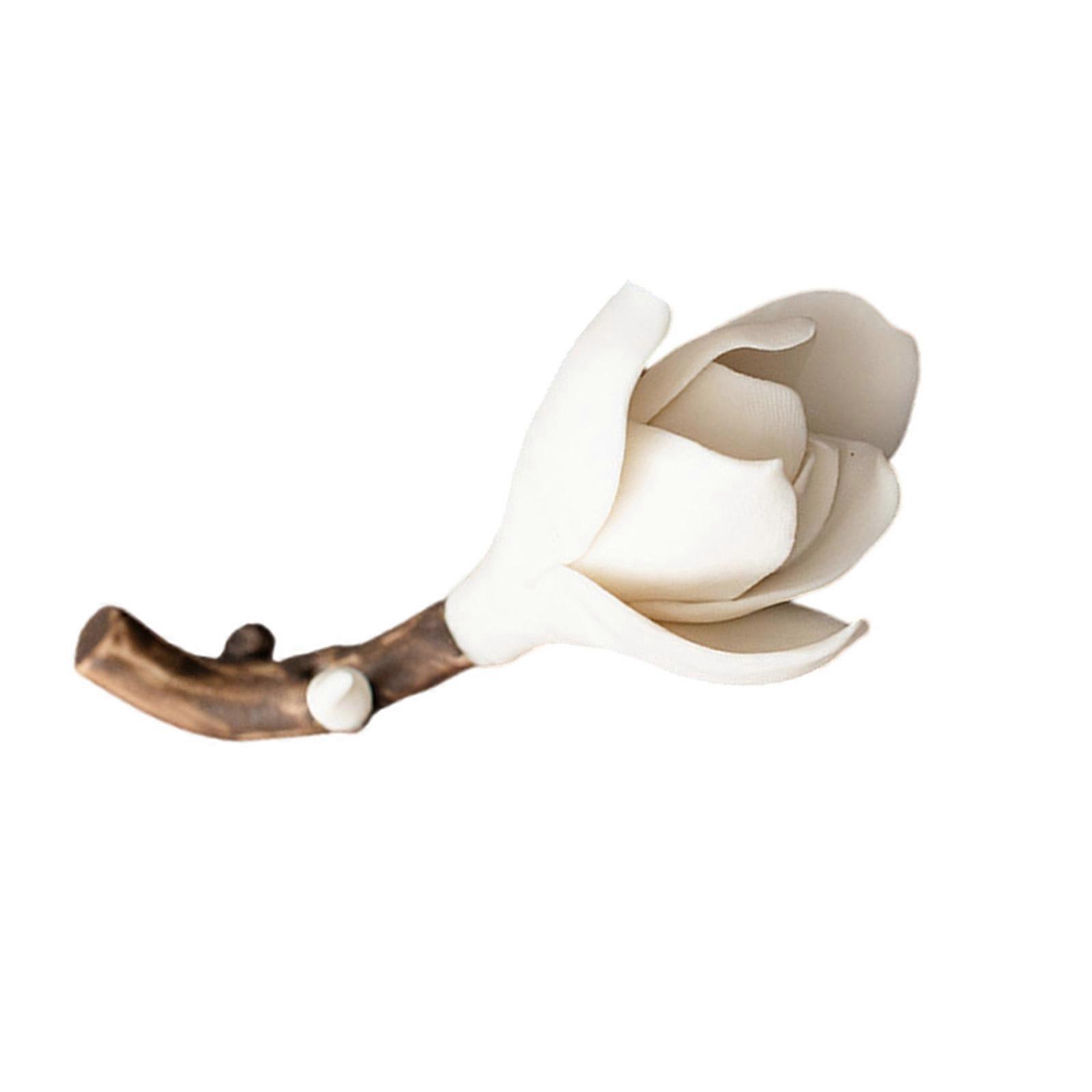 Gardenia Scented Stick Holder for Creating a Calm and Peaceful Home Table Decoration  White