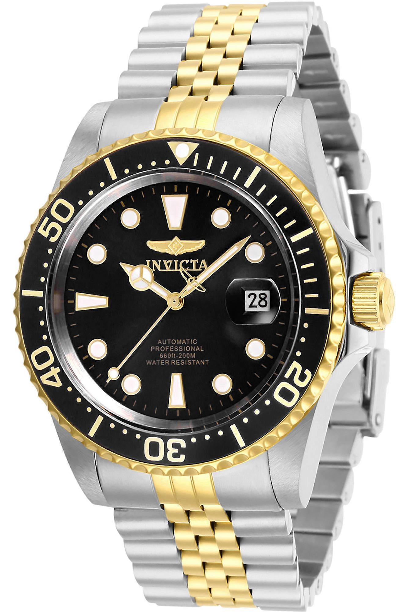 Montre Invicta Automatic Pro Diver 30094 - Acier inoxydable mécanique analogique pour homme Noir