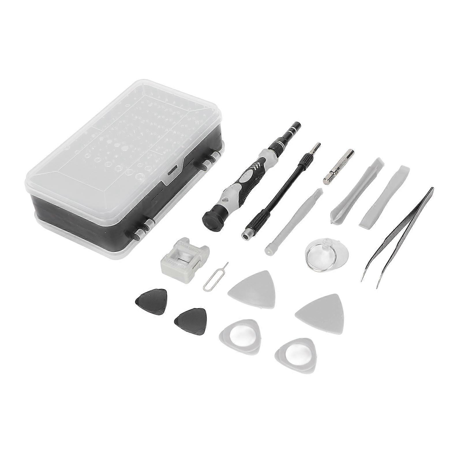 Electronics Screwdriver Set 115 in 1 Magnetic Mini Accuracy Screwdriver Kit with Box for PC Cellphone Watch Repair