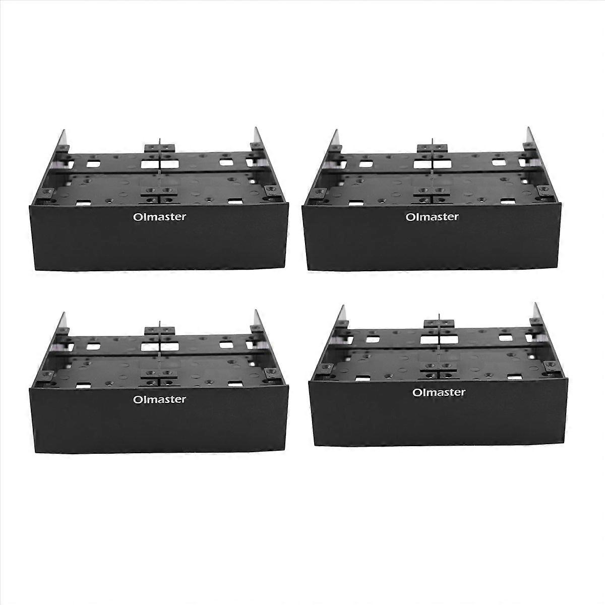 4X Multi-Functional Hard Drive Conversion Rack Standard 5.25 Inch Device Comes