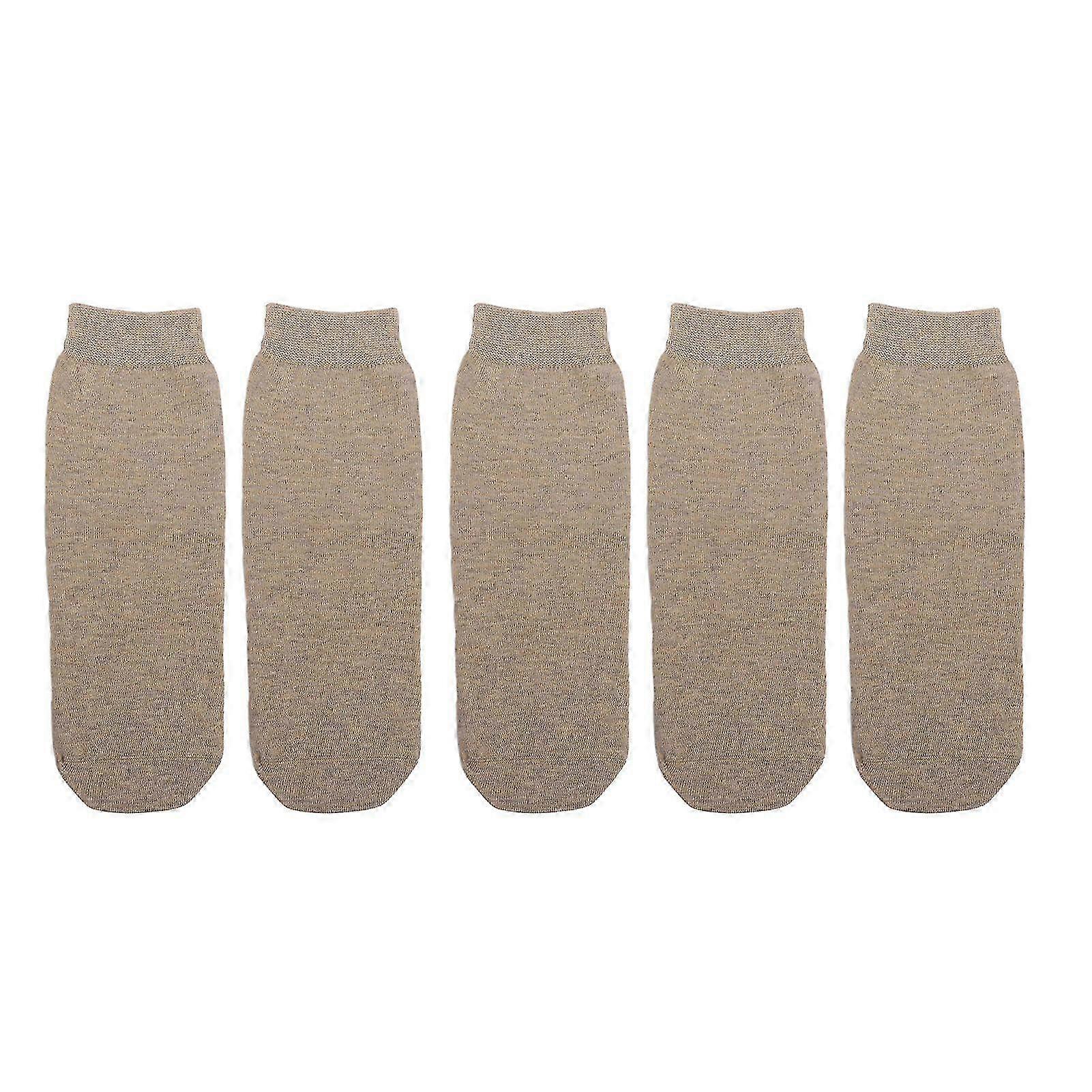 Set de 5 pares de calcetines protectores para muñones de amputados - Calcetines suaves, transpirables y elásticos de algodón para uso diario