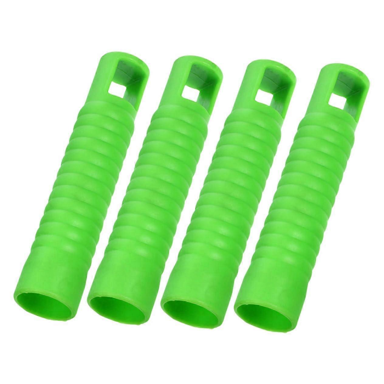 4Pcs Mop Handle End Caps Replacement Grips for Rods Easy Install Home Office Cleaning