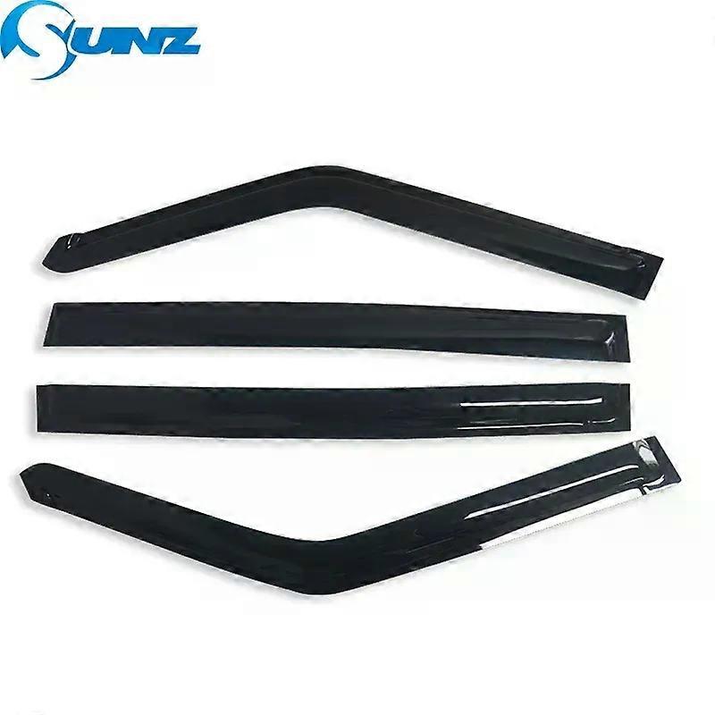 Apply Side Window Deflector For Suzuki Swift 2012 2013 2014 2015 2016 2017 4PCS Black Car Weather Guard Rain Visor Wind Shield