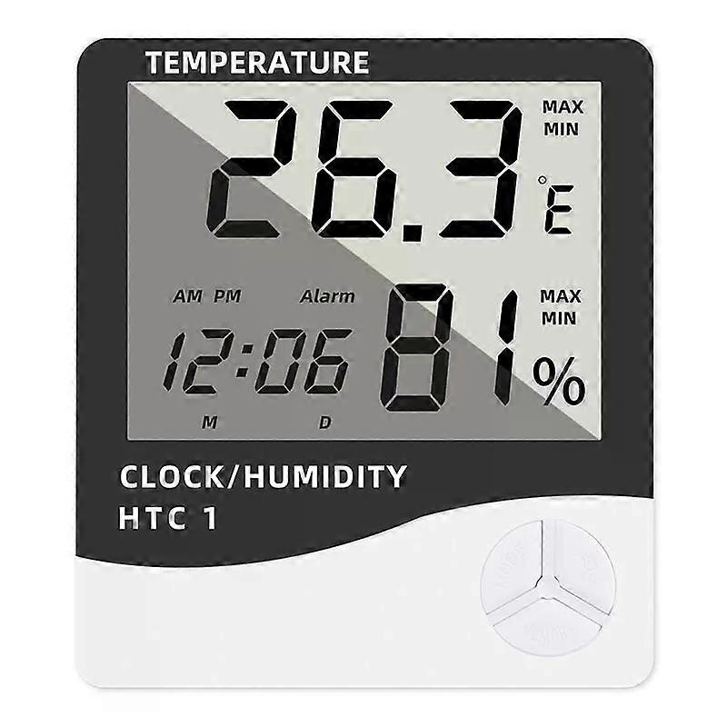Indoor LCD Digital Thermometer And Hygrometer Electronic Temperature & Humidity Meter Sensor Gauge Weather Station for Home
