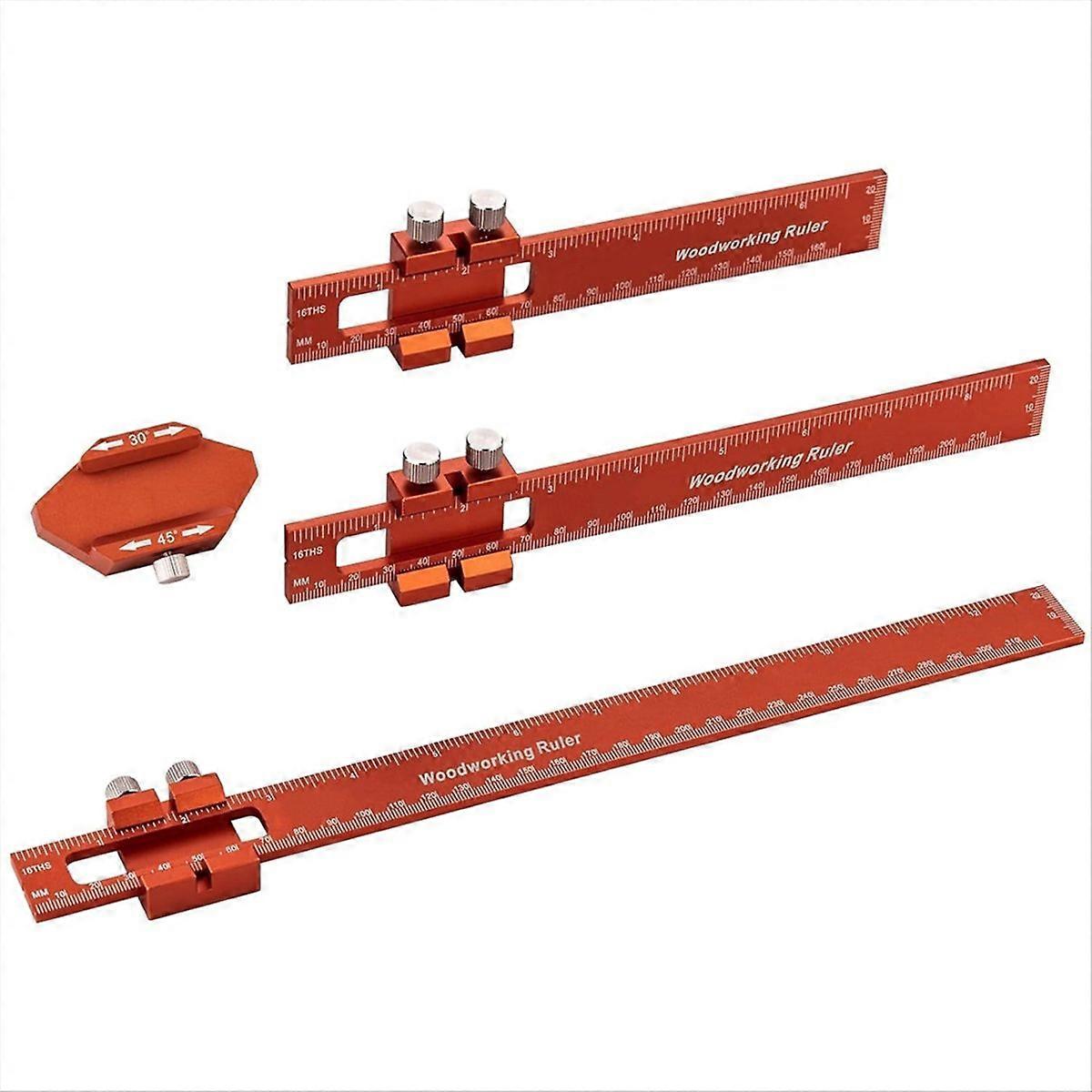 Woodworking Pocket Ruler - 6/8/12Inch Precision Pocket Ruler