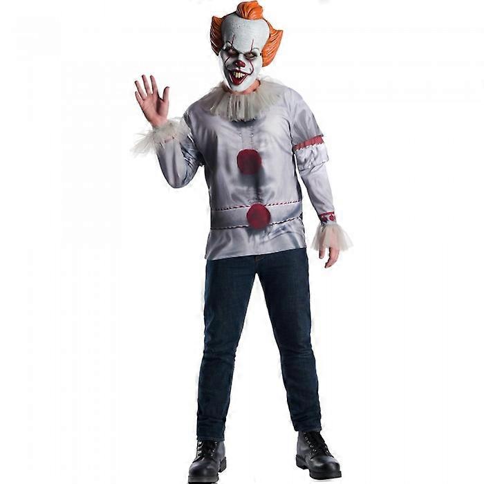 It Mens Pennywise Costume Top Set