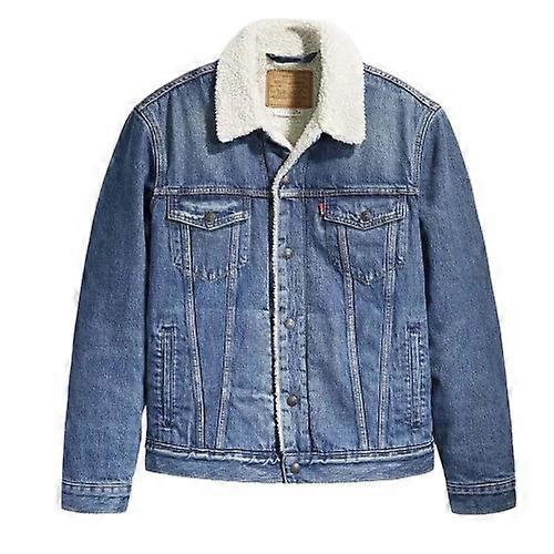 Levis Mens Type III Sherpa Trucker Jacket