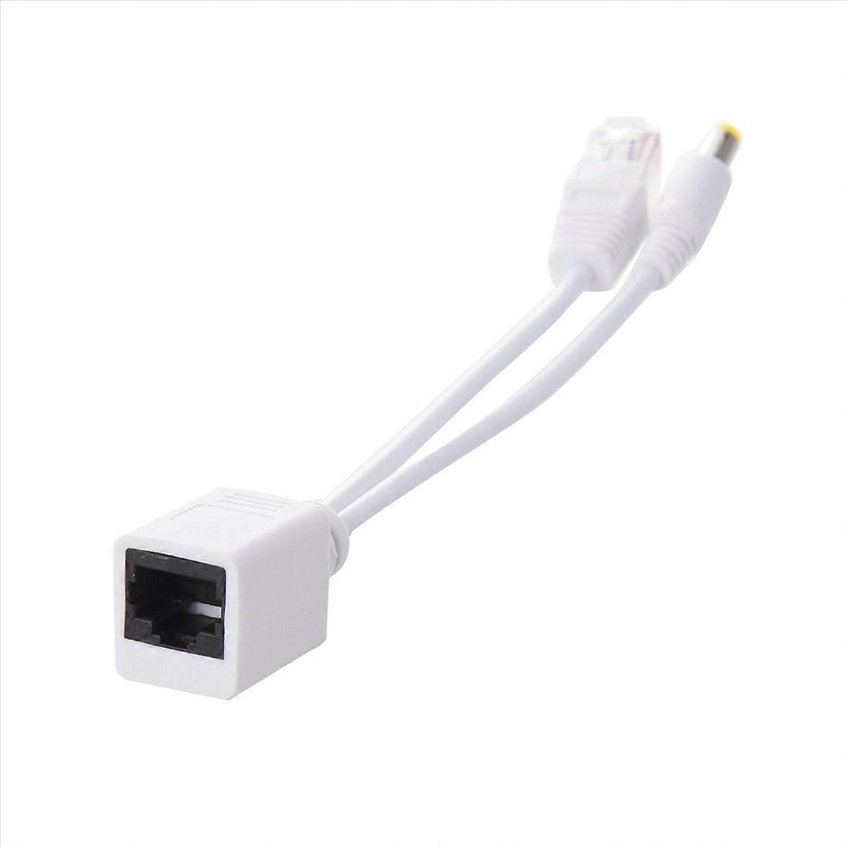 Passive Power over Ethernet PoE Adapter Injector + Splitter Kit