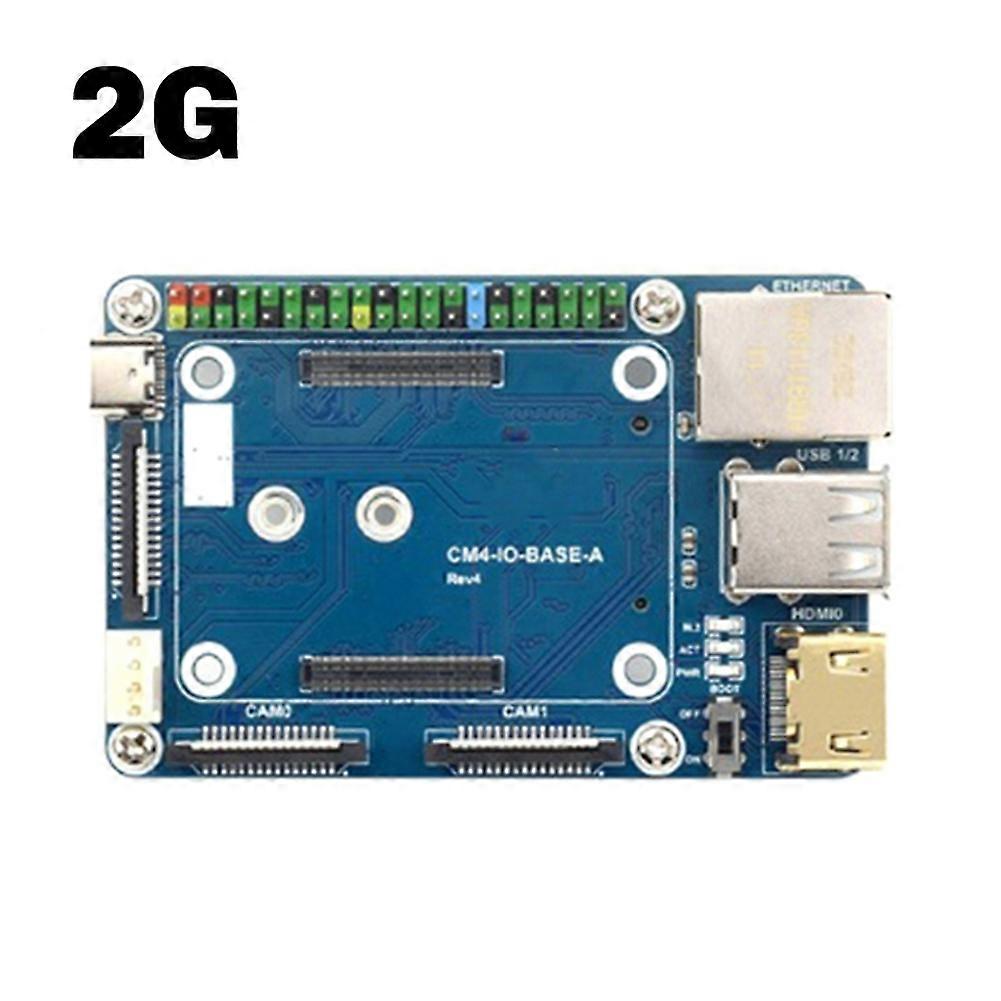 Core3566 Module Kit with Rockchip RK3566 Quad 64Bit Core Processor AI Core Board for Raspberry Pi CM4 2G US Plug