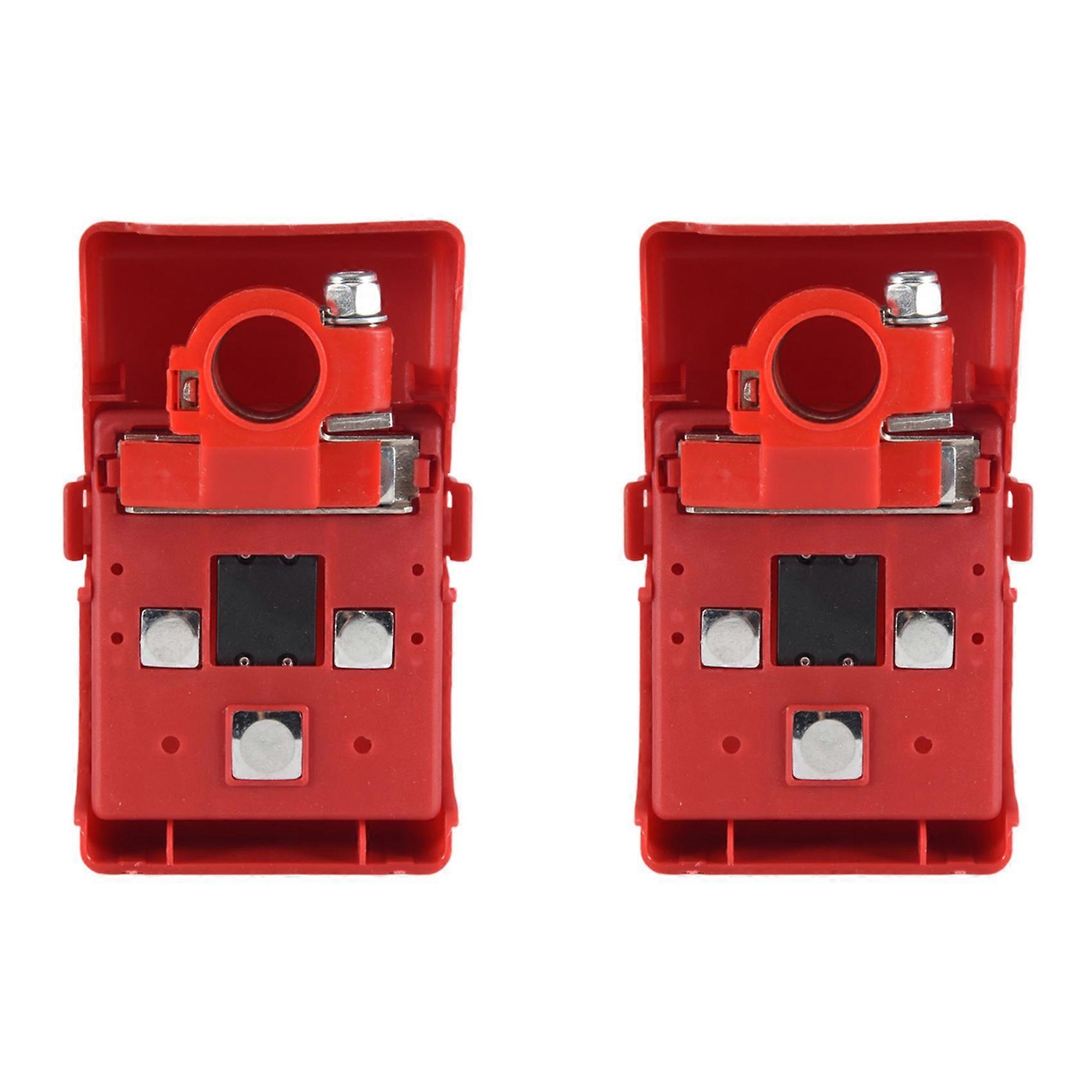 2X 32V 400A Car Battery Distribution Terminal Quick Release Pile Head Connector Auto Accessories