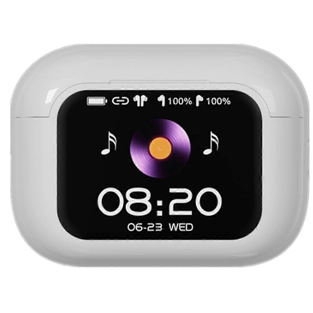 E11 Bluetooth Headset With Full Color Touch Screen ANC Active Noise Reduction Screen Display Model