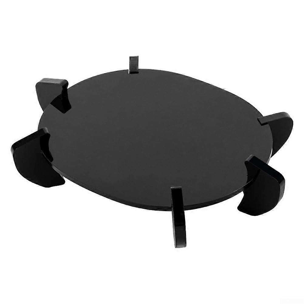 Acrylic Stand For Move Speaker Black Tabletop Display Desk SpaceSaving