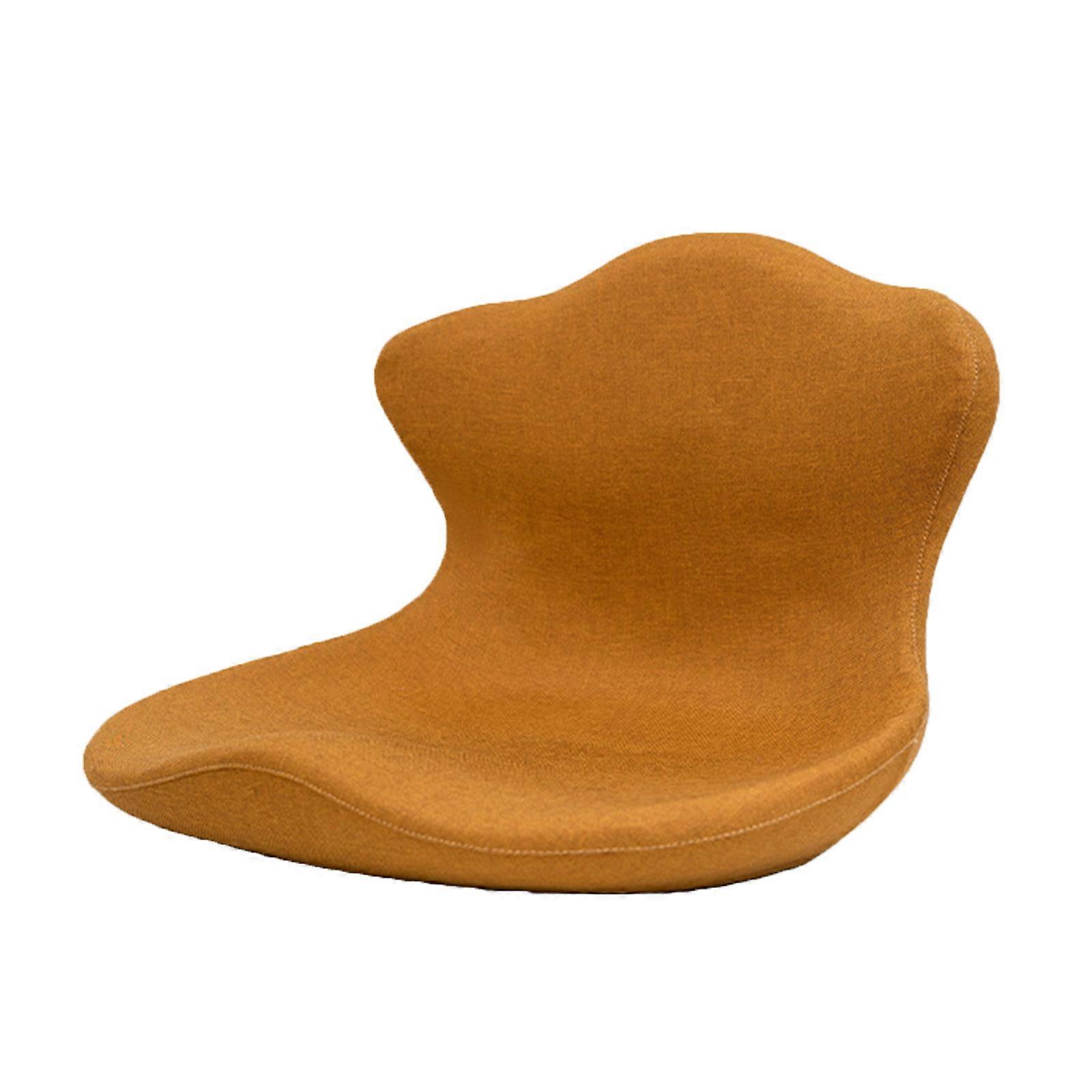 Supportive Spume Chair Pillow with Ergonomic Bend for Long Sitting Two part Professional Configuration  Y