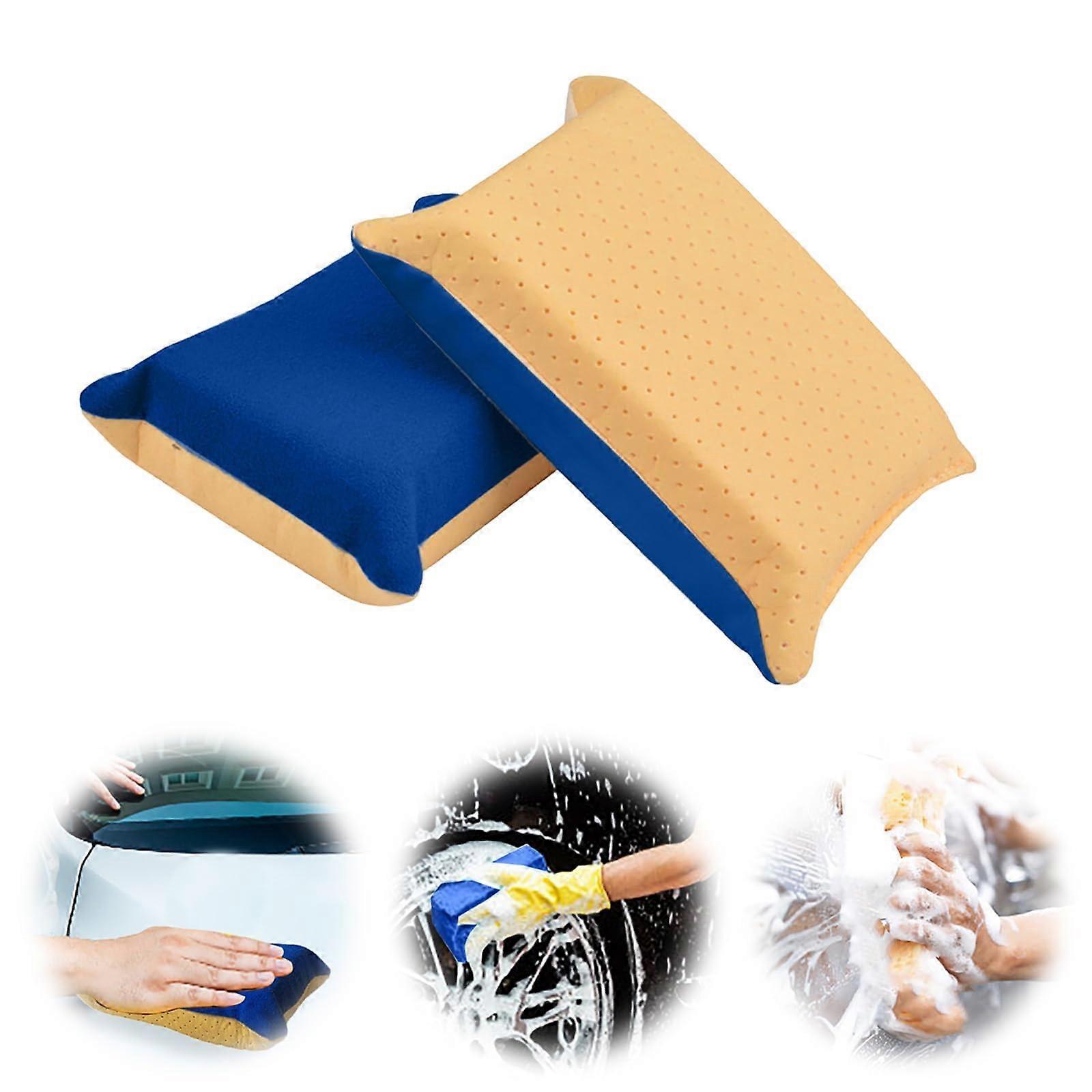 Defogging Sponge Set of 2 with Instant Fog Removal for Car Windshield and MultiSurface Glass