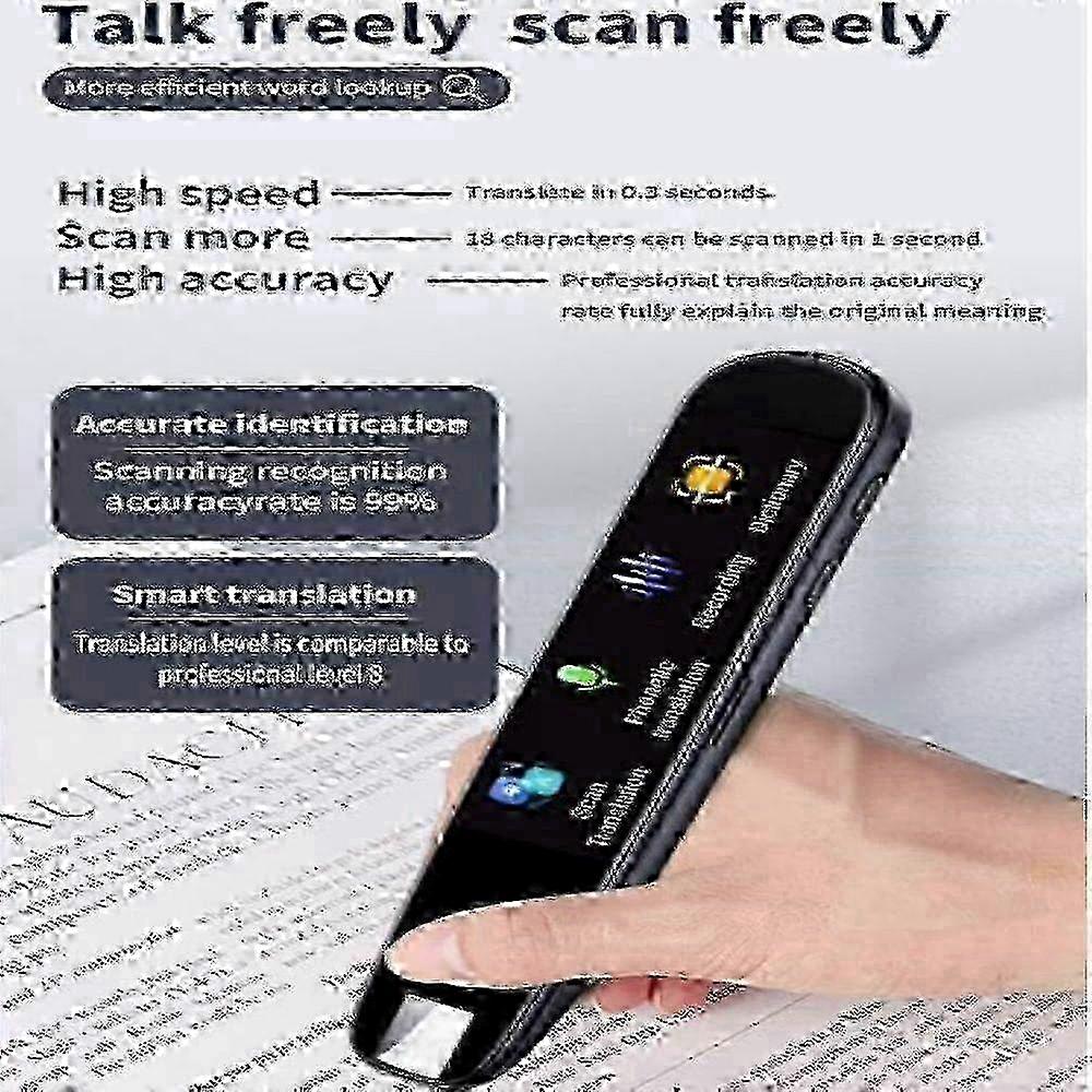 Scan Sense Pen - AI Smart Translator Scanner Pen with Instant Answers for Math, Language Learning & Text Recognition
