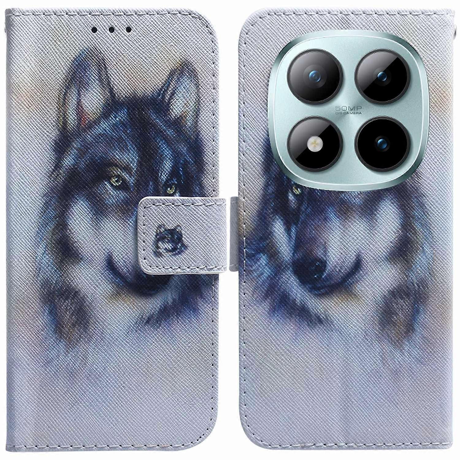 For Xiaomi Redmi Note 15 Pro+5G (Global) Wallet Case Pattern Print Leather Phone Cover