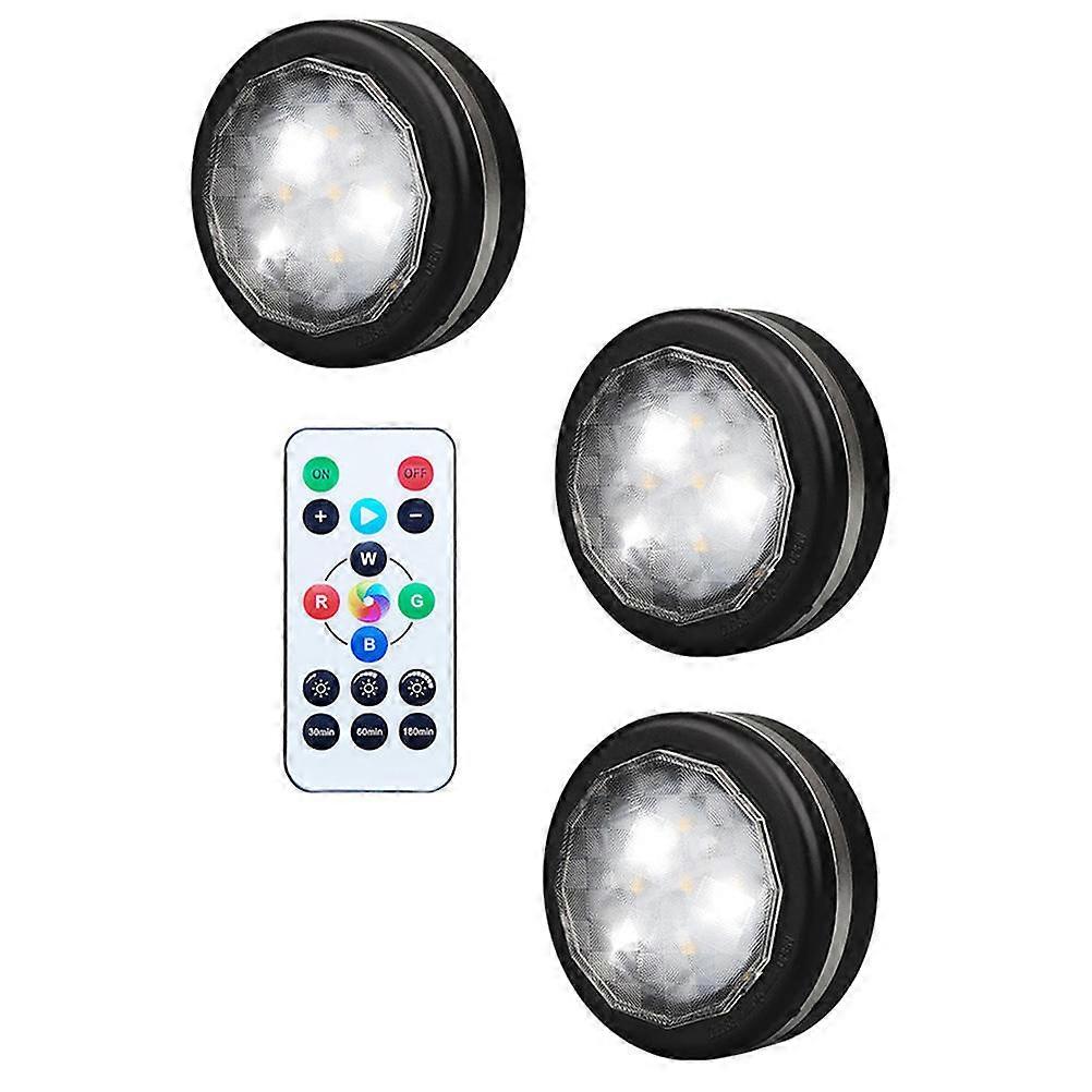 Wardrobe Lamp Remote Controlled LED Night Light for Lighting 1Set