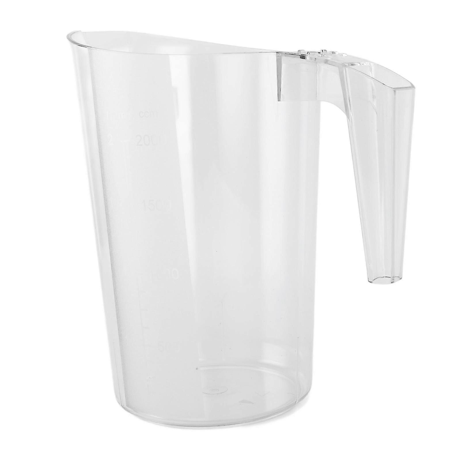 2025 Measuring Cup Clear Scale Thickened Tilt Opening Stackable Liquid Measuring Cup for Home Kitchen 2000ml