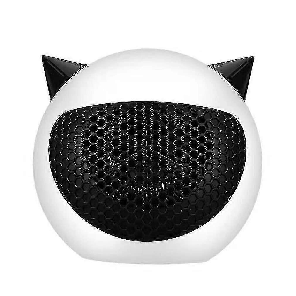 Mini Electric Heater for Quick Heating - Compact and Portable for Home Use - White
