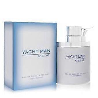  Yacht Man Metal by Myrurgia - Eau De Toilette Spray 3.4 oz - Men 
