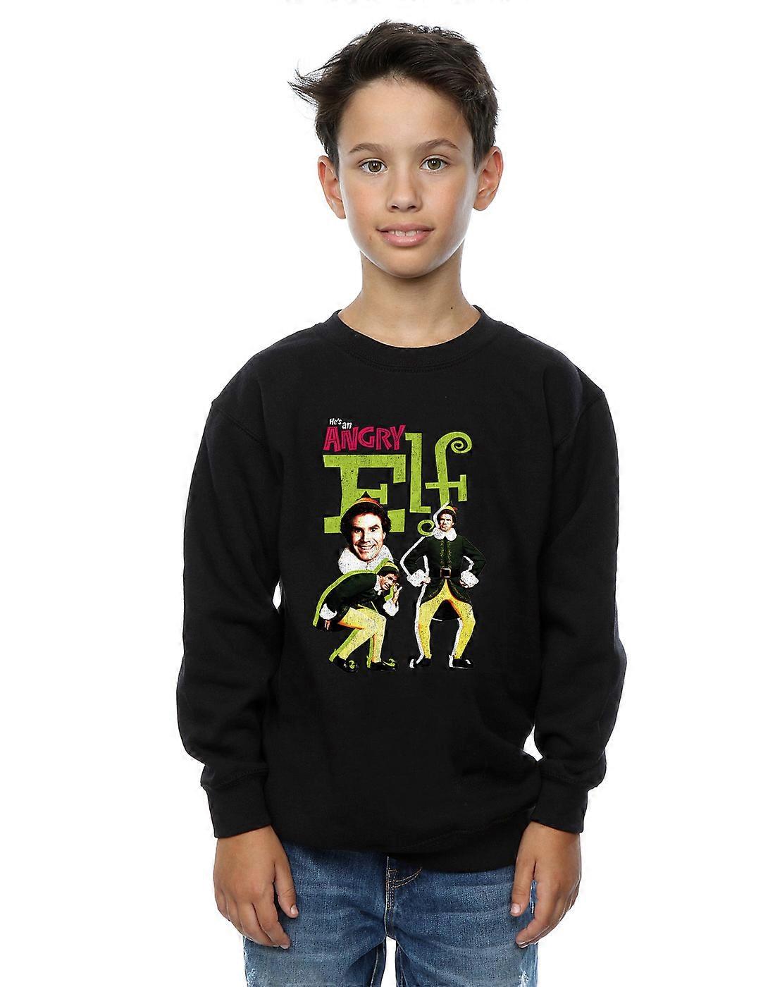 Elf Boys Angry Elf Sweatshirt