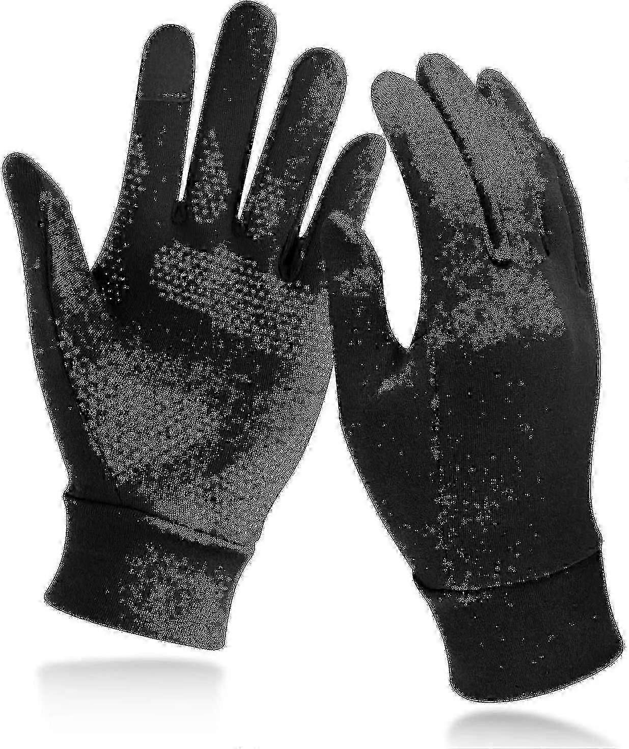 Heated Gloves, Under Gloves Touch Screen Cycling Gloves Running Gloves