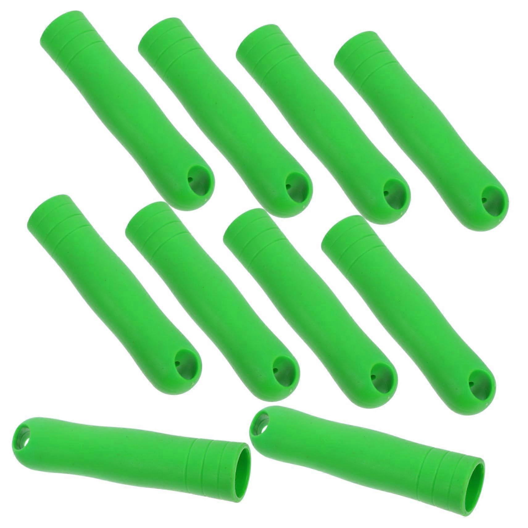 10pcs Durable Plastic Mop Handle Replacement End Caps, Easy Installation for Various Mops