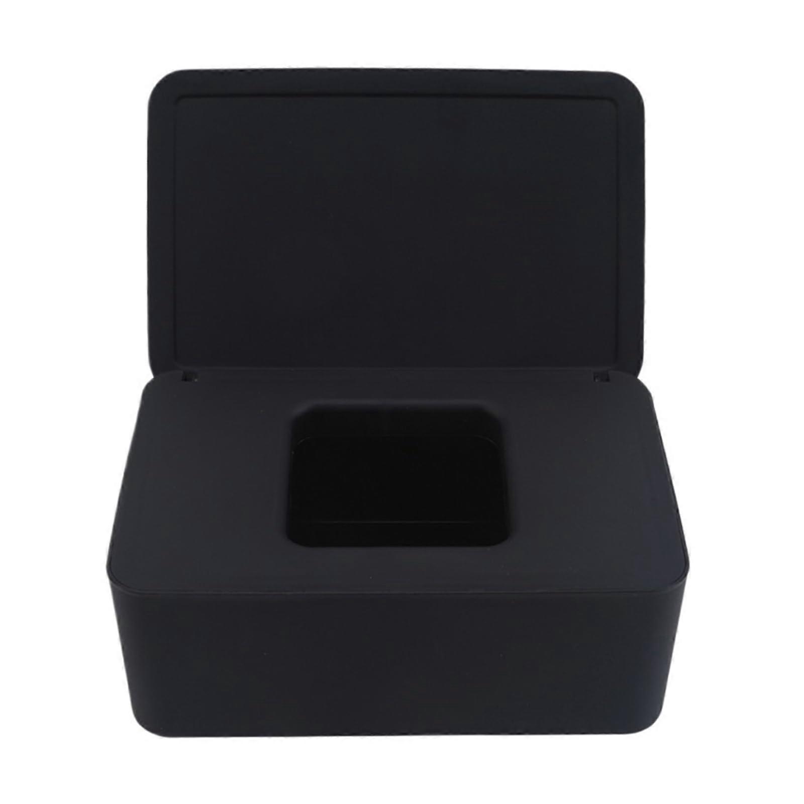 Acrylic Tissue Box Holder with Durable Construction for Bathroom Kitchen and Modern Home Decor