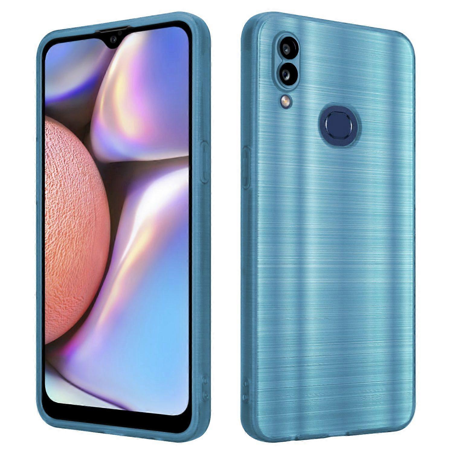 Samsung Galaxy A10s / M01s Protective Case - Brushed Design with Camera Protector