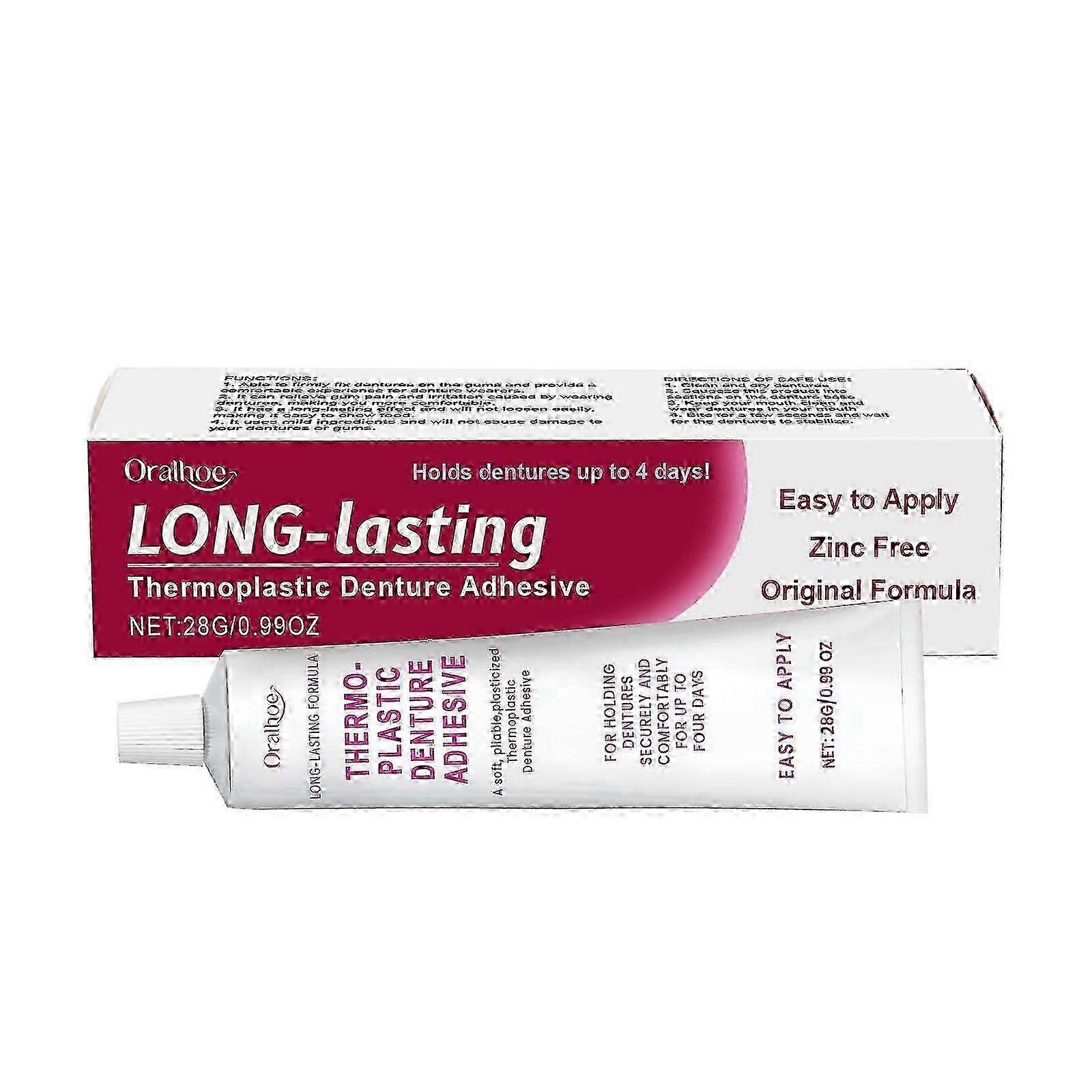 Denture Adhesive - Long-Lasting Fixation