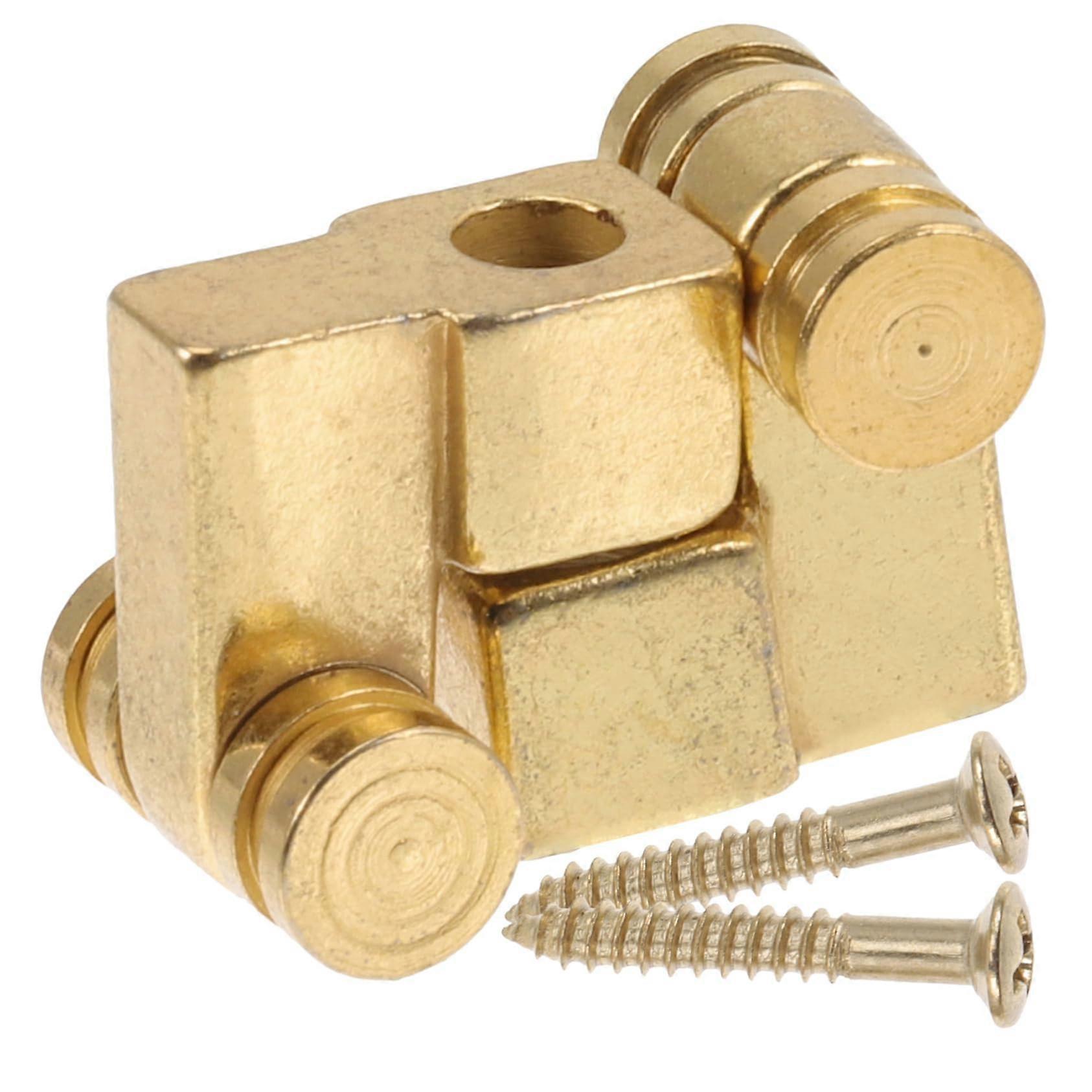 2 Sets Metal Guitar String Retainer Bars Roller String Tree for Electric Guitar