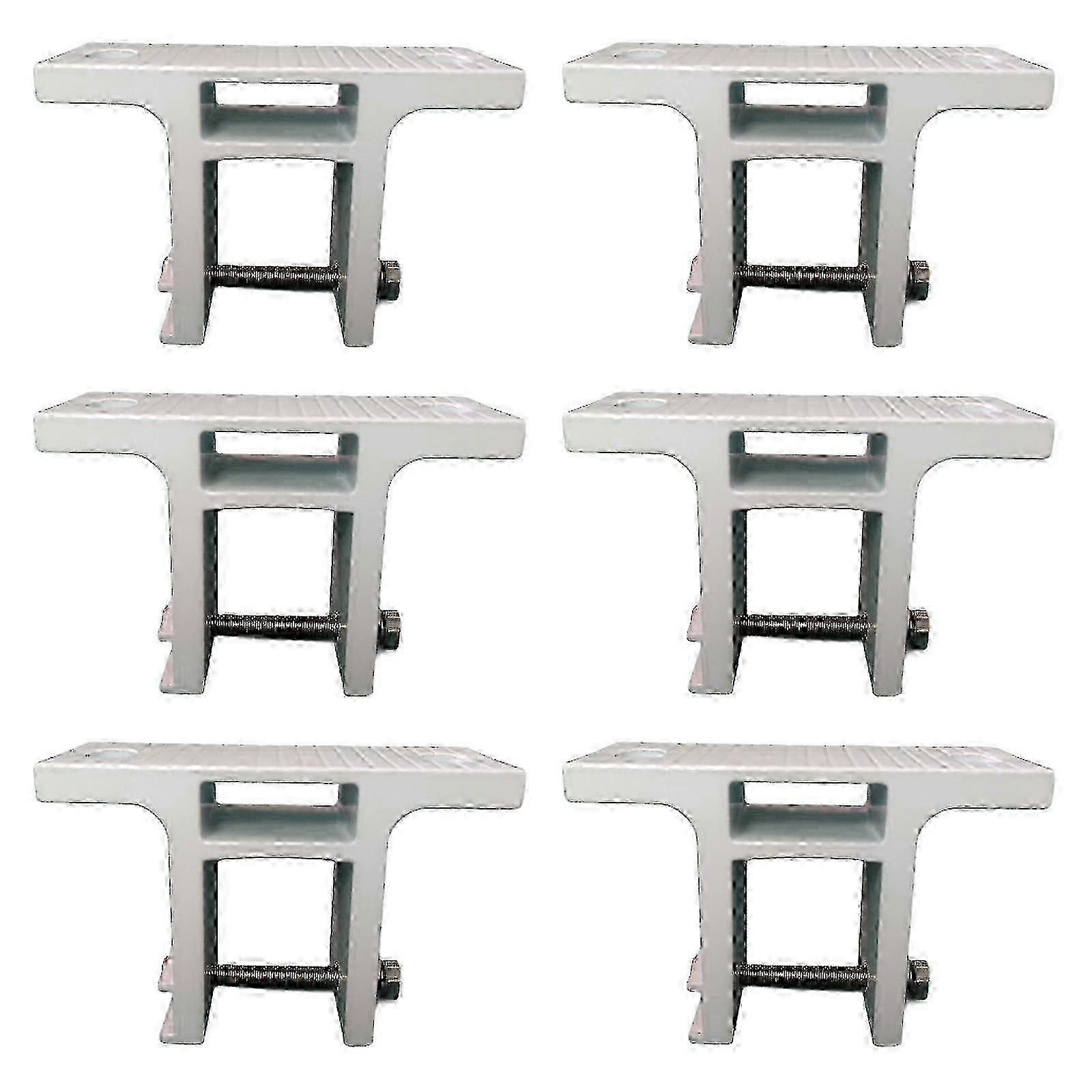6 Pack Awning Wall Mounting Brackets Replacement for Deck, Garden, Patio