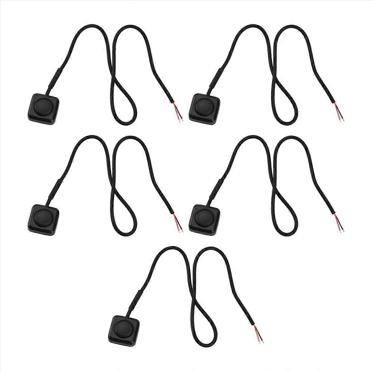 5Pcs Momentary Switch Momentary Push Button ON Off Switch 12V 24V