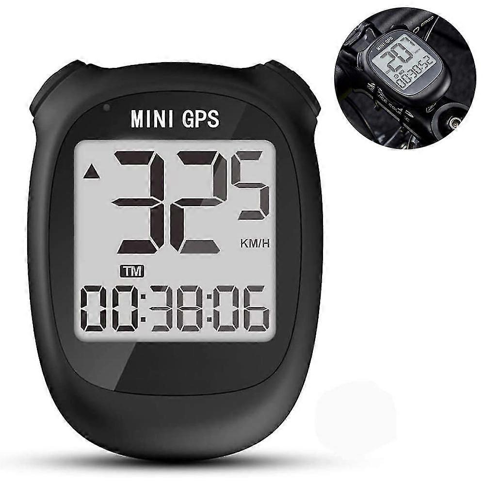 M3 Mini Gps Bike Computer,wireless Bike Odometer And Speedometer,black