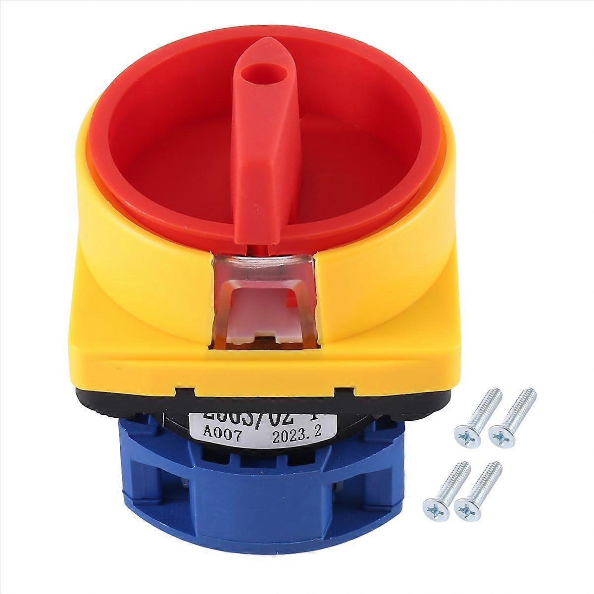 Isolator Switch Changeover Switch 2 Positions Universal 550V 25A