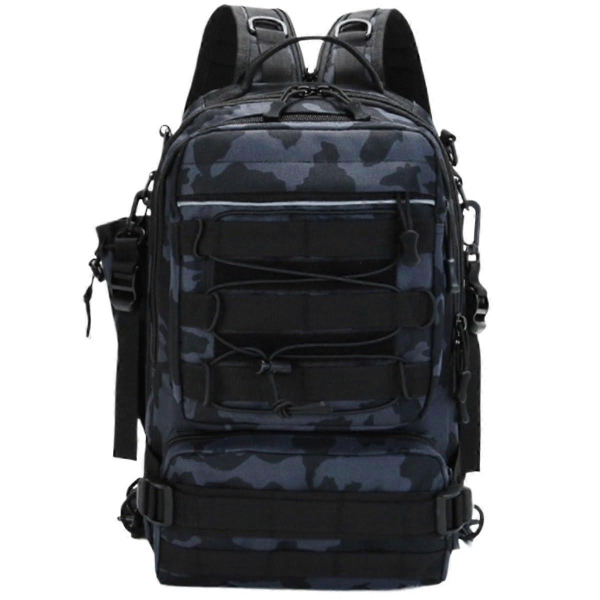 Large Capacity Hiking Backpack with MultiCompartment Design and Quick Release Buckle for Camping
