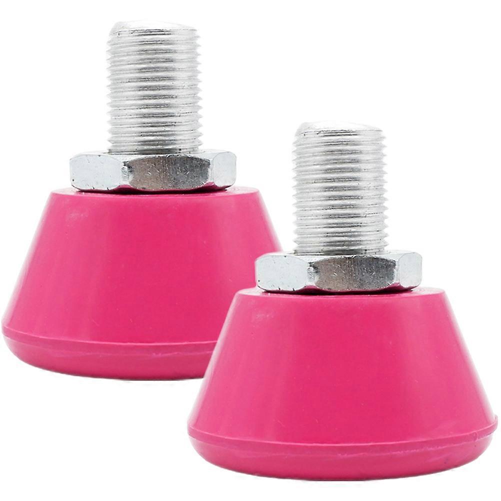 Wear-Resistant Roller Skate Stops Adjustable Toe Stops Rubber Brake Tools 1Pair