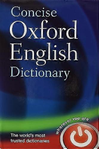 Concise Oxford English Dictionary: Main edition