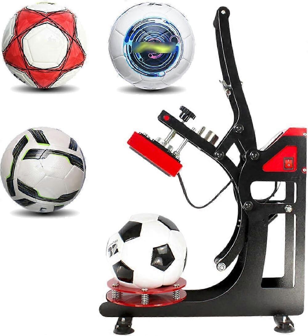 Digital Heat Press Machine with Precision Temperature Control for Custom Sports Ball Printing