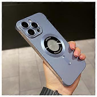 Case Compatible with MagSafe, UltraThin Hybrid Protection, AntiFingerprint Matte Finish, for iPhone 14 Pro Max Light Blue