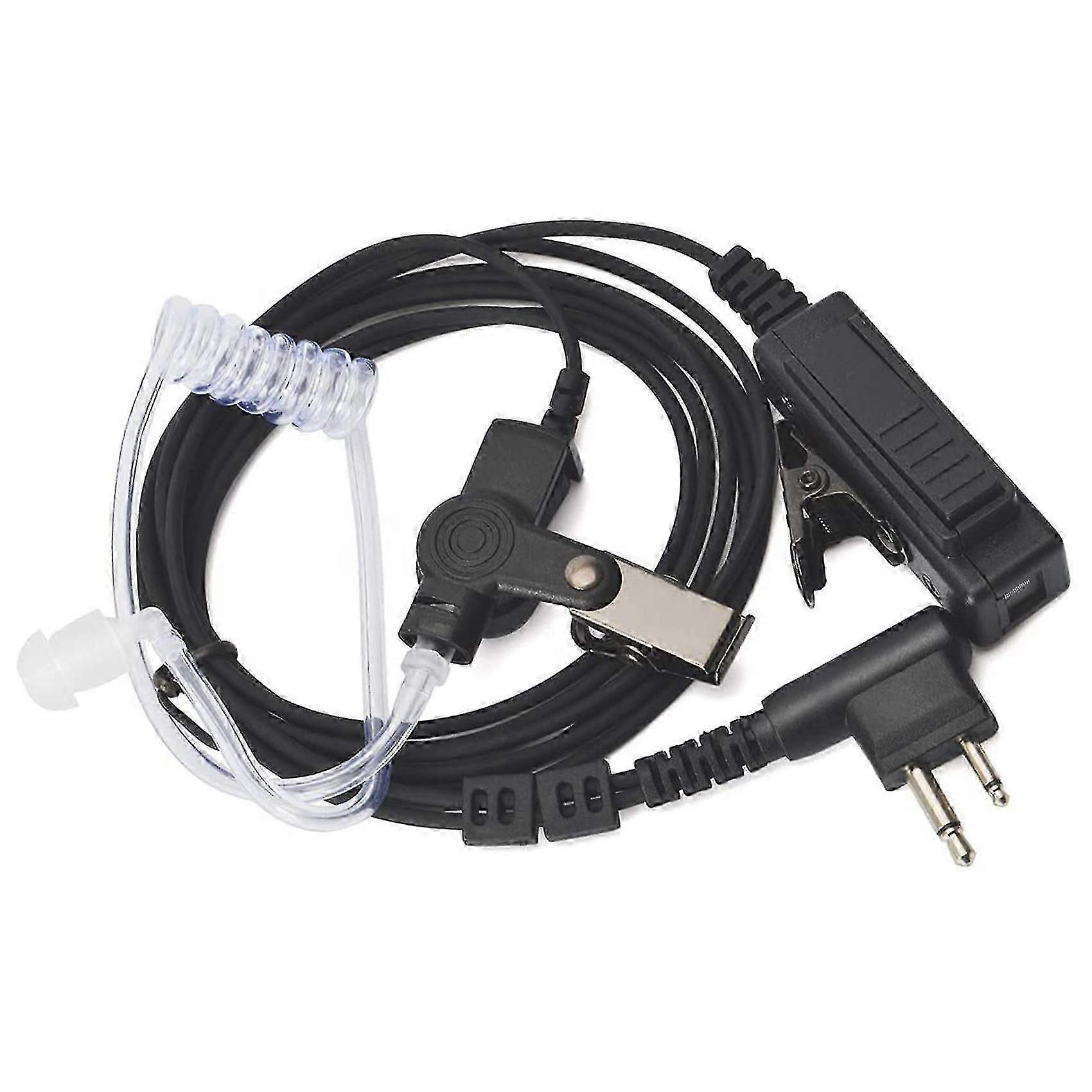 Covert Security Earpiece Headset PTT Mic Compatible for CP040 DP1400 GP68 GP88