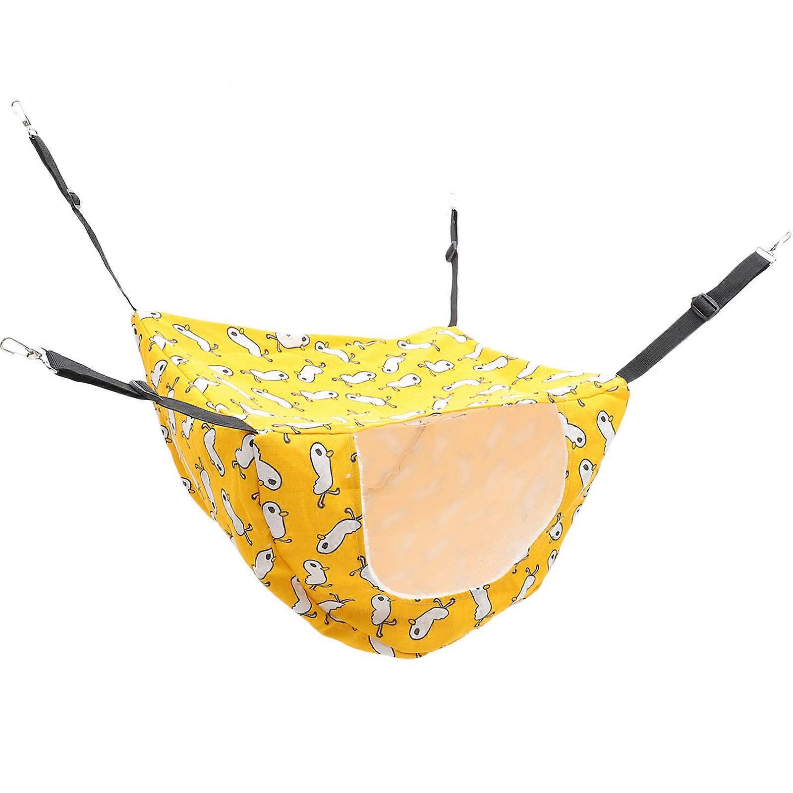Cat Cage Hammock Double Layer Bed for Pet Use Adjustable